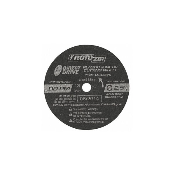 RotoZip DD-PM5 5-Count Aluminum Oxide Cutting Wheels