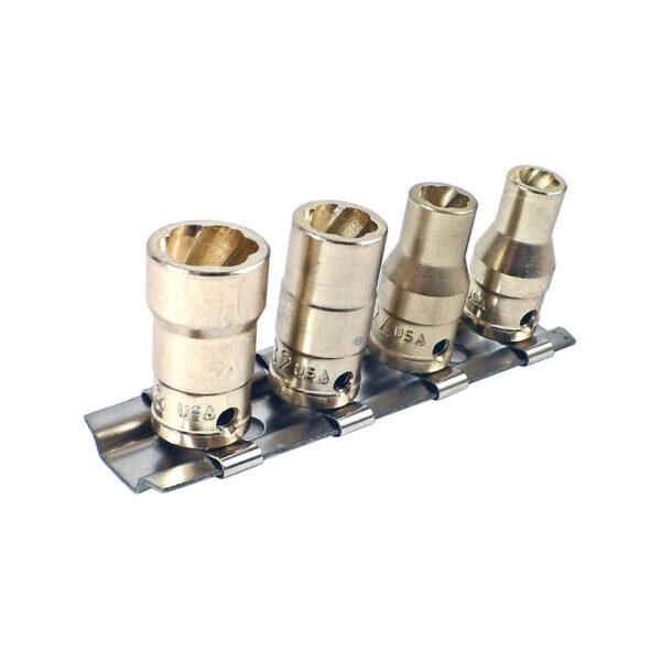 Omega Technologies SAVI-56810-EB Savi-Socket 4PC Set For Hi-Lok And Hi-Lite