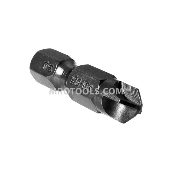 TS170-10A Zephyr Tool #10 Torq-Set Power Drive Bit, 5/16'' Hex Shank