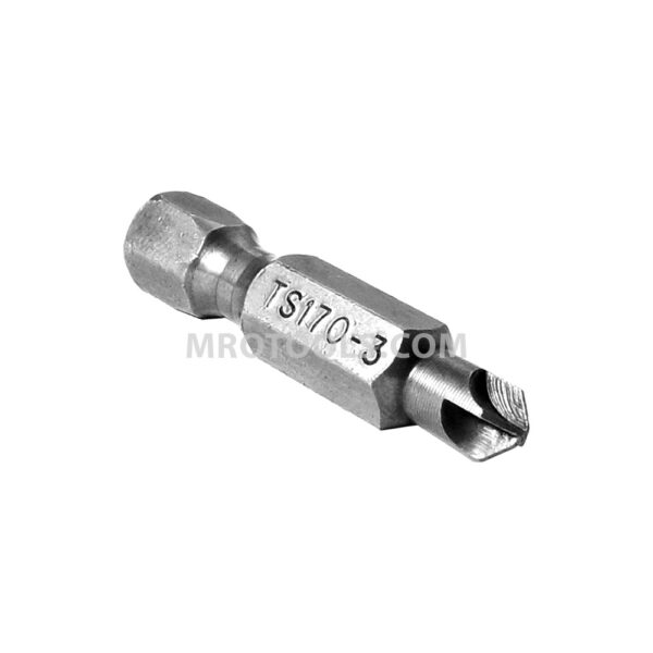 TS170-3 Zephyr Tool #3 Torq-Set Power Drive Bit, 1/4'' Hex Shank