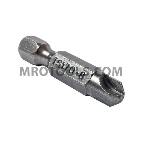 TS170-8 Zephyr Tool #8 Torq-Set Power Drive Bit, 1/4'' Hex Shank