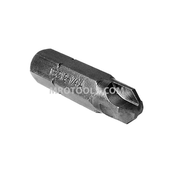 TS212-1/4A Zephyr Tool #1/4 Torq-Set Insert Bit, 5/16'' Hex Shank