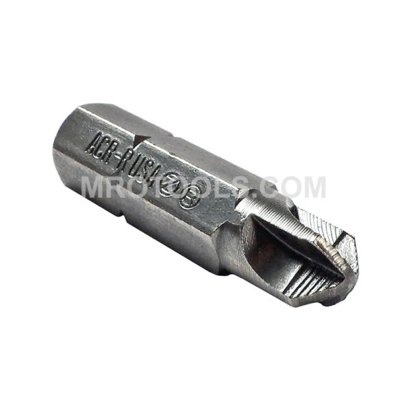 TS212-10R Zephyr Tool #10 Torq-Set ACR Insert Bit, 1/4'' Hex Shank