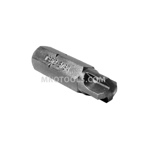 TS212-3/8A Zephyr Tool #3/8 Torq-Set Insert Bit, 5/16'' Hex Shank