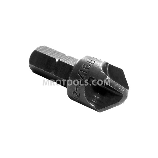 TS212-5/16B Zephyr Tool #5/16 Torq-Set Bullnose Insert Bit, 1/4'' Hex Shank
