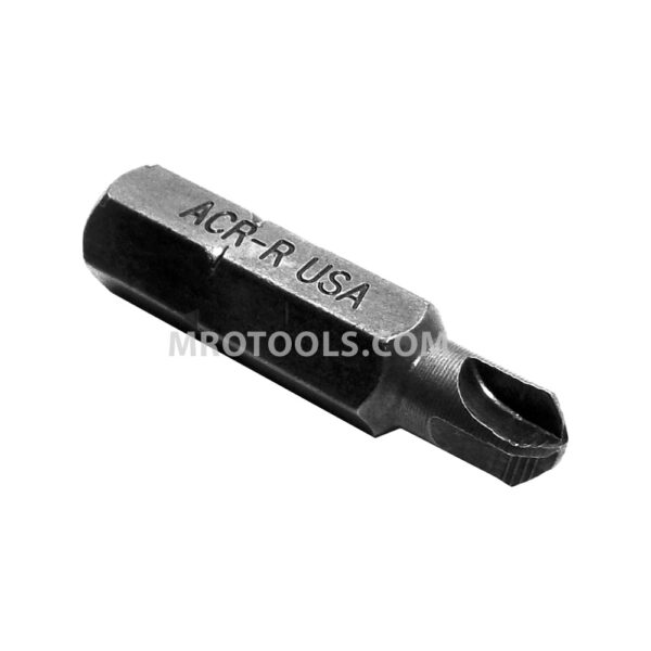 TS212-6R Zephyr Tool #6 Torq-Set ACR Insert Bit, 1/4'' Hex Shank