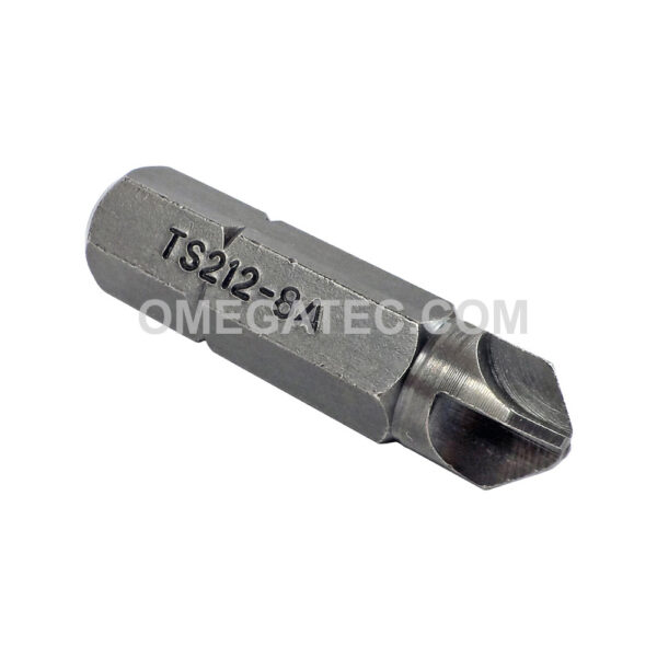 TS212-8A Zephyr Tool #8 Torq-Set Insert Bit, 5/16'' Hex Shank