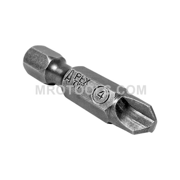 TW-4 Apex Brand 1/4'' Tri-Wing #4 Power Drive Bits