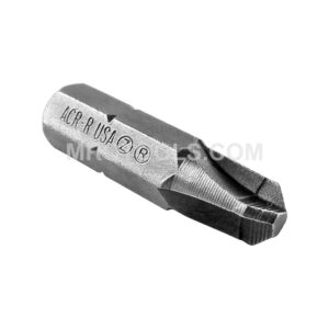 TW4DR Zephyr Tool #4 Tri-Wing ACR Insert Bit, 1/4'' Hex Shank