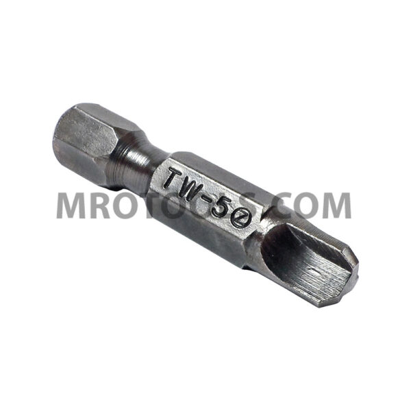 TW5 Zephyr Tool #5 Tri-Wing Power Drive Bit, 1/4'' Hex Shank
