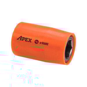 UG-4MM11 Apex Brand Standard 6-Point u-Guard Impact Socket, Metric, 1/4'' Square Drive