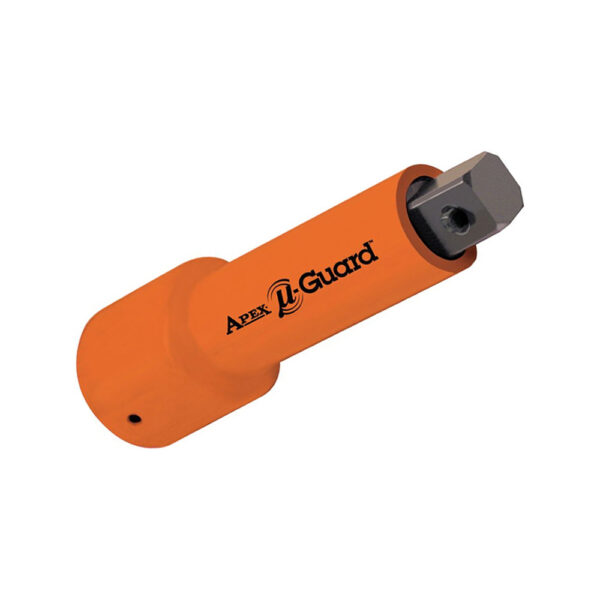 UG-EX-376-6 Apex Brand Hex Power Drive Extension, With 3/8'' Male Square