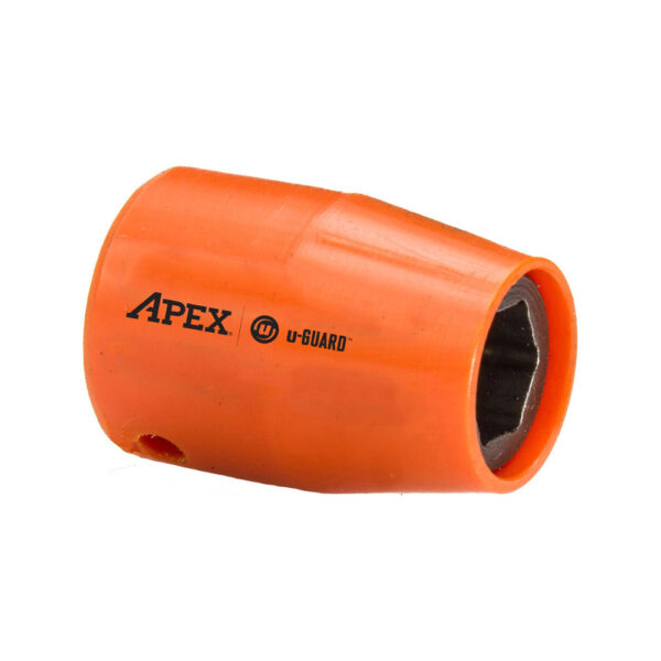 UG-M-7MM21 Apex Brand Standard 6-Point u-Guard Impact Socket, Metric, Magnetic, 1/4'' Square Drive
