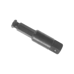 Z09SH-1/2-5 Zephyr Tool Socket Extension, 7/16'' Hex to 1/2'' Square, Pin-Type Retainer