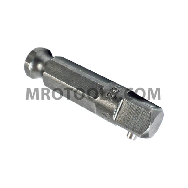Z09SH-3/8-2 Zephyr Tool Socket Extension, 7/16'' Hex to 3/8'' Square, Pin-Type Retainer