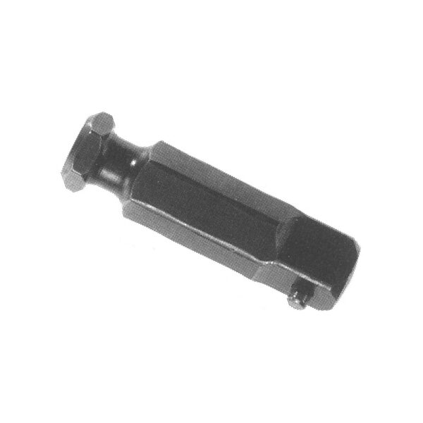 Z09SH-3/8-3 Zephyr Tool Socket Extension, 7/16'' Hex to 3/8'' Square, Pin-Type Retainer