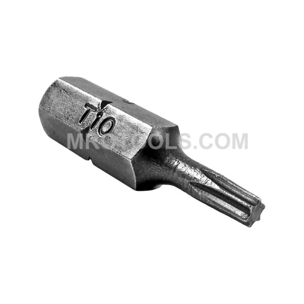 Z0T10X Zephyr Tool T-10 Torx Insert Bit, 1/4'' Hex Shank