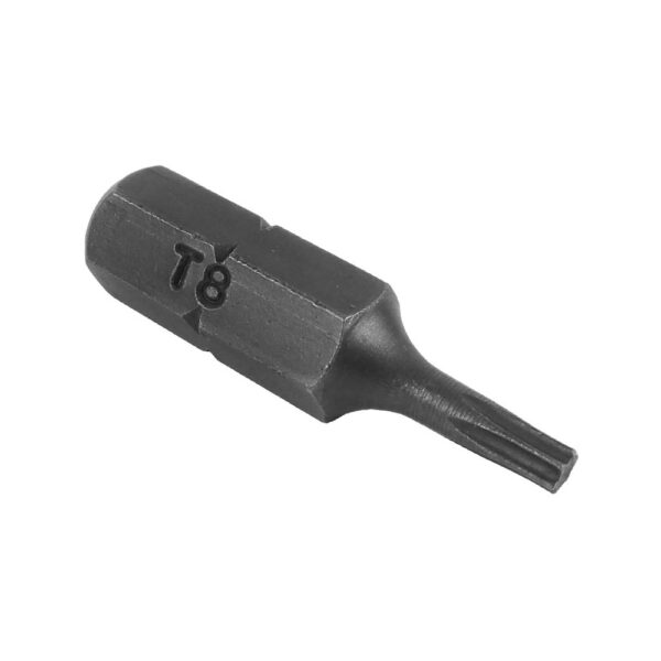 Z0T8X Zephyr Tool T-8 Torx Insert Bit, 1/4'' Hex Shank