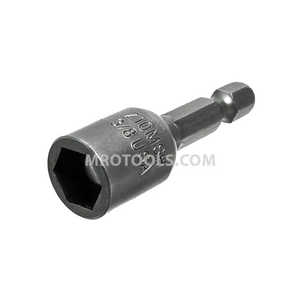 Z10MSH-3/8 Zephyr Tool Magnetic Nutsetter, 1/4'' Male Power Shank