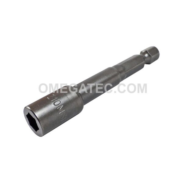Z10MSHL-6MM Zephyr Tool Metric Magnetic Nutsetter, 1/4'' Male Power Shank