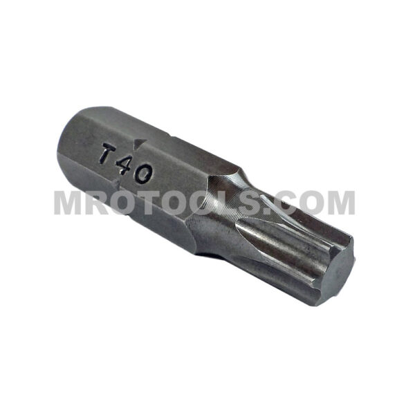 Z5T40X Zephyr Tool T-40 Torx Insert Bit, 5/16'' Hex Shank