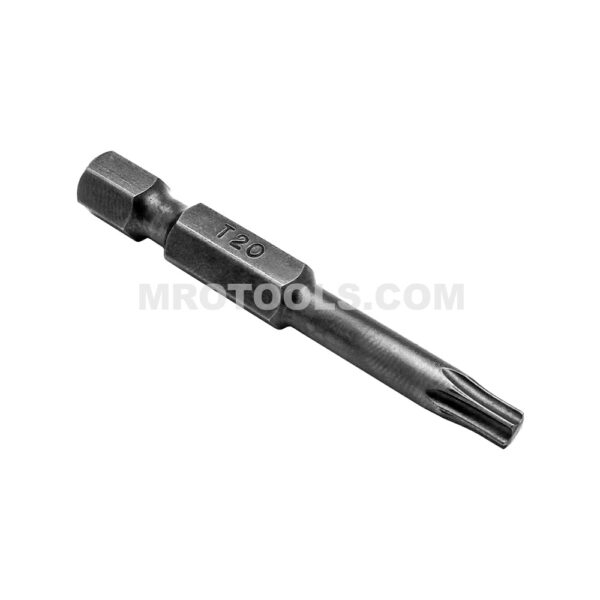 ZPT20X Zephyr Tool T-20 Torx Power Drive Bit, 1/4'' Hex Shank