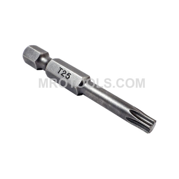 ZPT25X Zephyr Tool T-25 Torx Power Drive Bit, 1/4'' Hex Shank