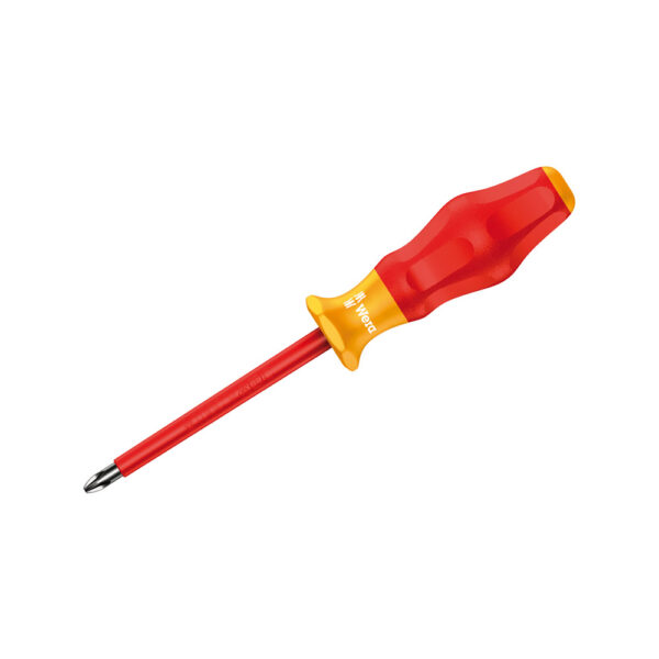 05031610001 Wera 1165 I VDE Kraftform Comfort Insulated Pozidriv Screwdriver