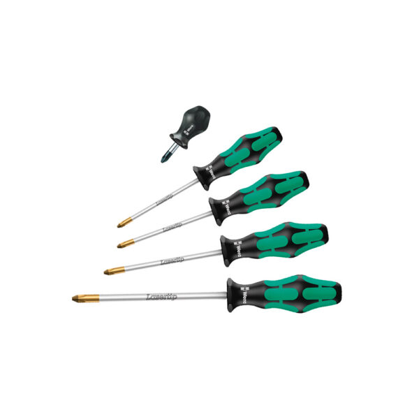 05346301001 Wera 5 Piece 355/5 Kraftform Plus Screwdriver Set