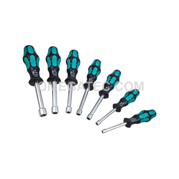 05345230001 Wera 7 Piece 395 HO/7 SZ Kraftform Plus Nutdriver Set