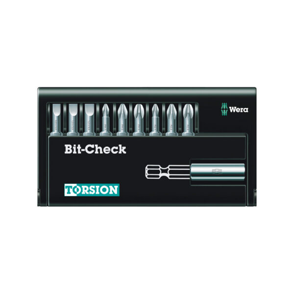 05056159001 Wera 10 Pc. Universal 4 Bit-Check