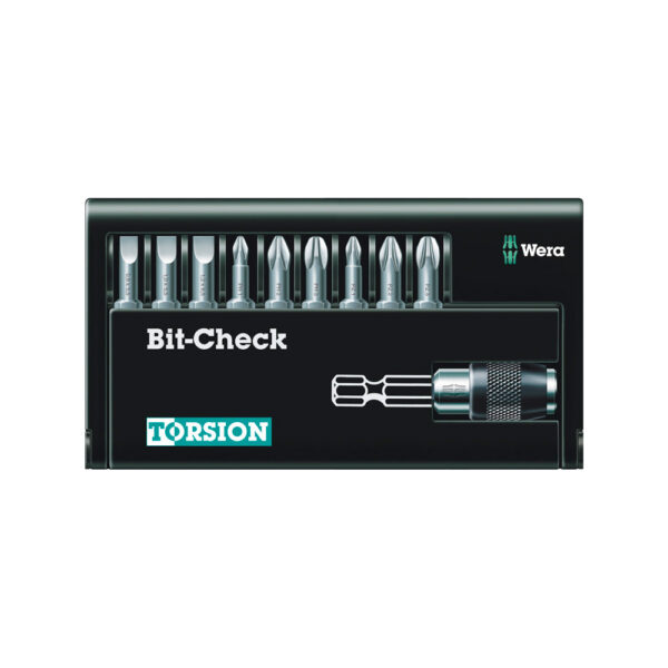 05056161001 Wera 10 Pc. Universal 1 Bit-Check