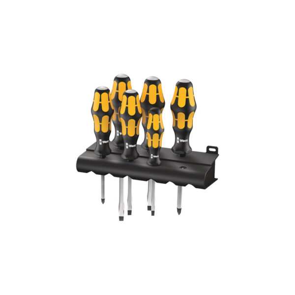 05018282001 Wera 6 Piece 932 Kraftform Plus Screwdriver Set