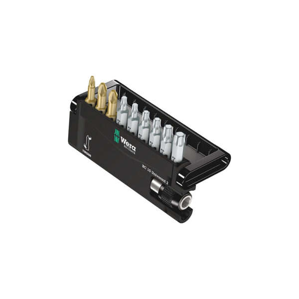 05134200001 Wera 10 Pc. Universal 2 Bit-Check