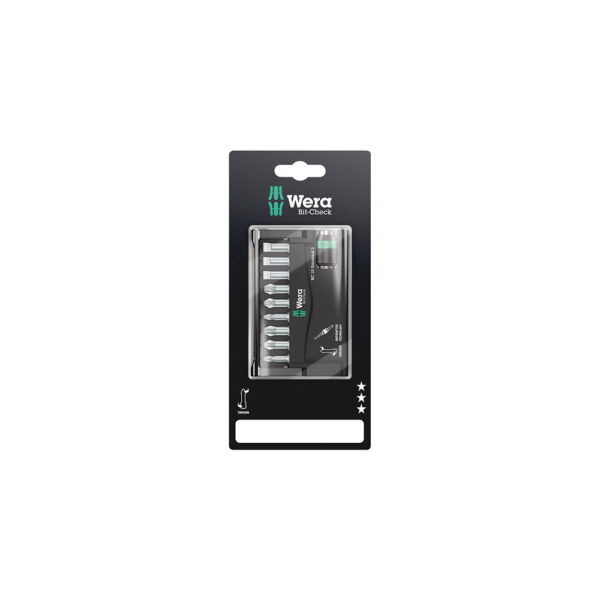 05073410001 Wera 10 Pc. Universal 3 SB Bit-Check