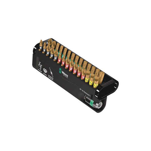 05057431001 Wera 30 Pc. Diamond 1 Bit-Check