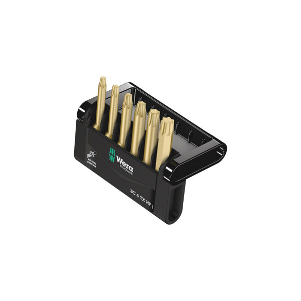 05056476001 Wera 6 Pc. TORX 1 Bit-Check w/ Holding Function