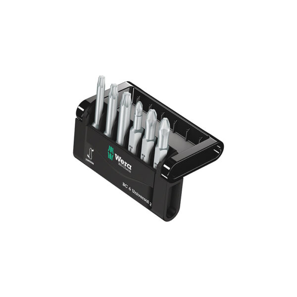 05056473001 Wera 6 Pc. Universal 2 Bit-Check