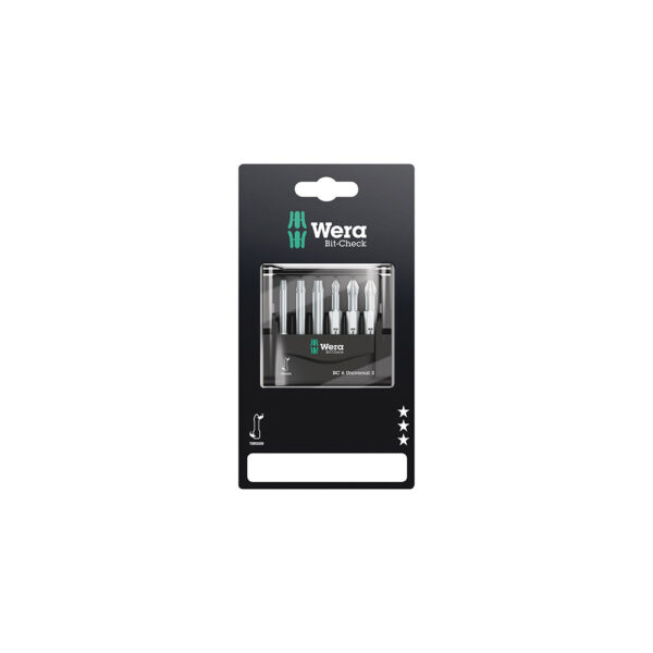 05073638001 Wera 6 Pc. Universal 2 SB Bit-Check
