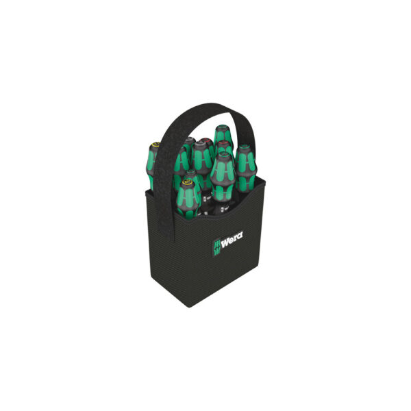 05004313001 Wera 11 Piece 2go 300 Kraftform Plus Screwdriver Set