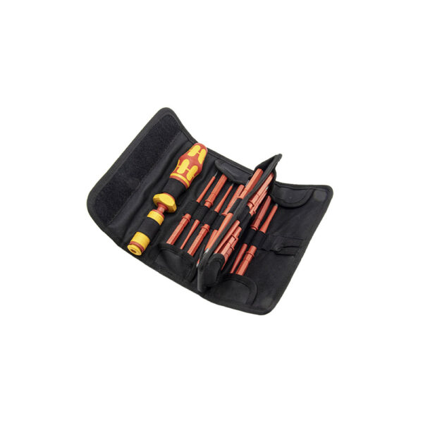 05059289001 Wera 15PC VDE Kraftform Kompakt Extra Slim 2 Torque Screwdriver Set