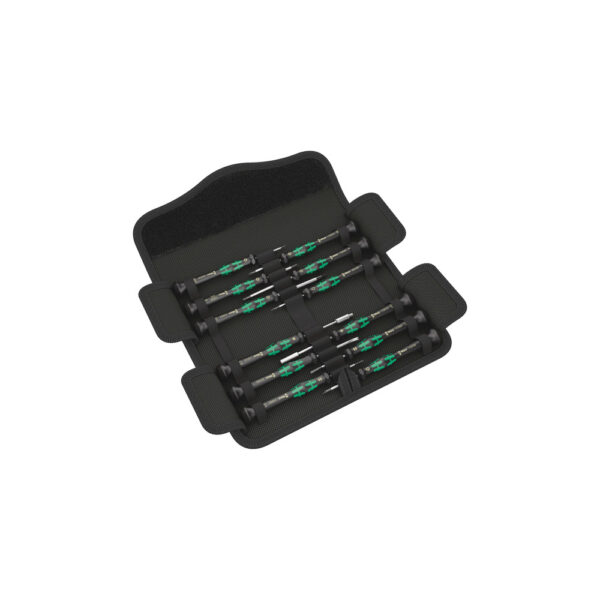 05073677001 Wera 12 Piece Electronics 1 Kraftform Micro Screwdriver Set