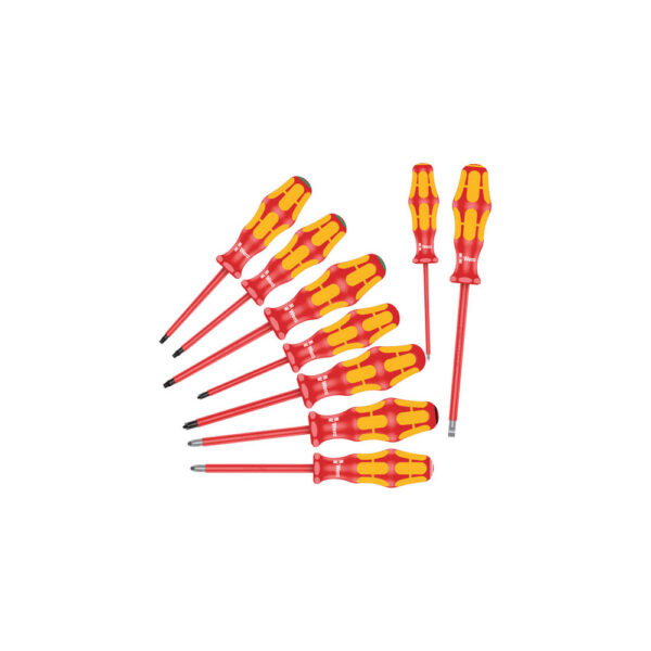 05133355001 Wera 9PC 160 i, 162 i & 167 i Kraftform Plus Screwdriver Set