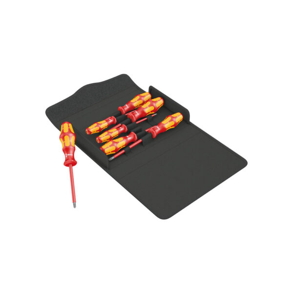 05136019001 Wera 7PC 100 i Set 1 Kraftform Plus Screwdriver Set