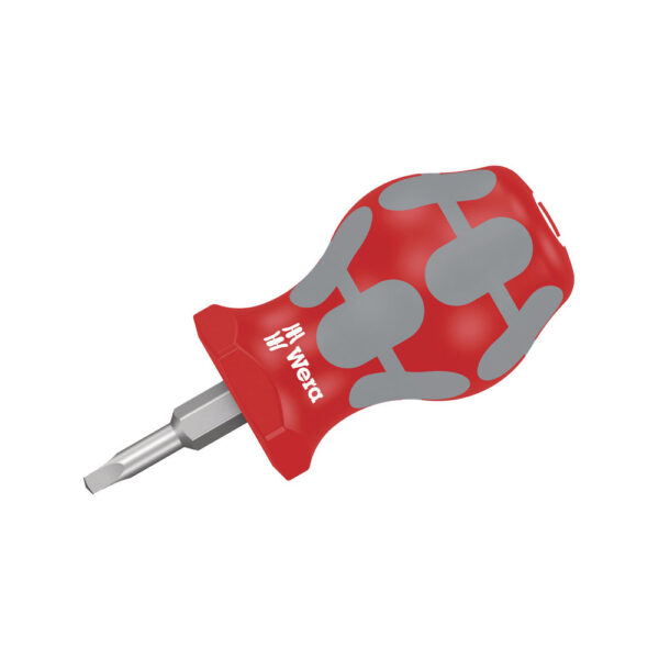 05008863001 Wera 368 Kraftform Plus Square Socket Head Stubby Screwdriver