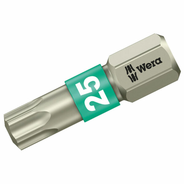 05071038001 Wera 3867/1 1/4'' Hex TS Stainless Steel Torx Insert Bit