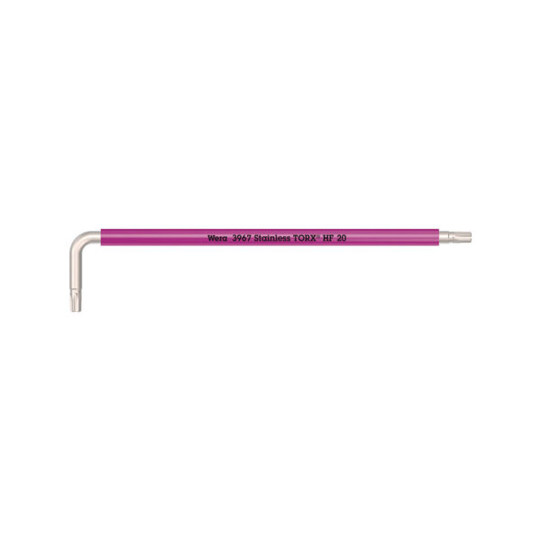 05022684001 Wera 3967 SXL HF TORX Multicolor Stainless Long L-Key w/ Holding Function