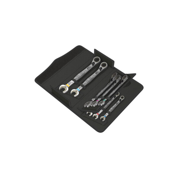 05020093001 Wera 6001 Joker Switch 8 Piece Set of Imperial Ratcheting Combination Wrenches