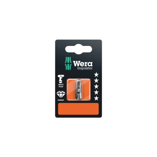 05073921001 Wera 855/1 IMP DC SB Impaktor 1/4'' Hex Pozidriv Insert Bit