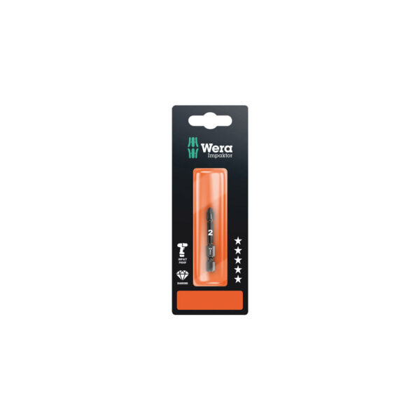 05073962001 Wera 855/4 IMP DC Impaktor SB 1/4'' Hex Pozidriv Power Drive Bit